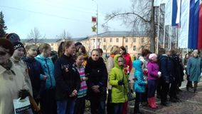 Юные журналисты участники акции "Чтобы Вечный огонь не погас..."